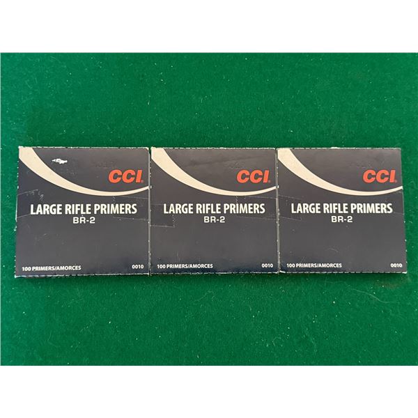 BR-2 CCI Large Rifle Primers - 3 Full boxes