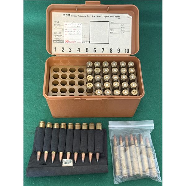 300 Winchester Magnum Reloaded Ammunition with Holders/Case