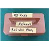 Image 2 : 300 Winchester Magnum Reloaded Ammunition with Holders/Case