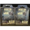 Image 2 : 1" Weaver Mounts for Flashlight or Laser - 2 Packs