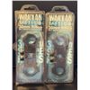 Image 1 : 30 mm Wartak Tactical Rings with 1" Inserts & Weaver Base - 2 Packs