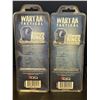 Image 2 : 30 mm Wartak Tactical Rings with 1" Inserts & Weaver Base - 2 Packs