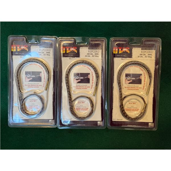 .380 Cal / 9mm / .38 Cal / .357 Mag Otis Ripcord Bore Cleaners