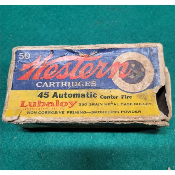 .45 Automatic Western Ammo
