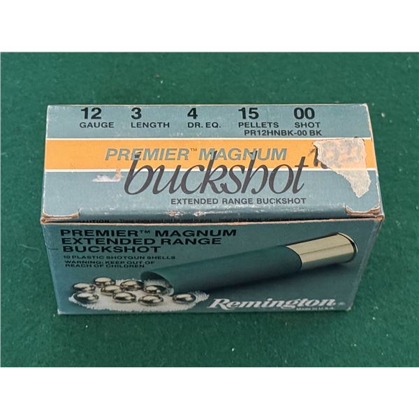 12 Ga Remington Premier Magnum Buckshot