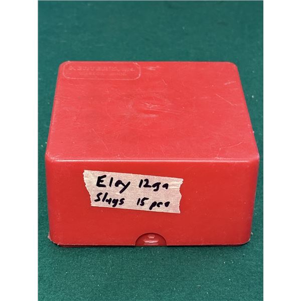 12 Ga Eley Slugs in Hard Plastic Case