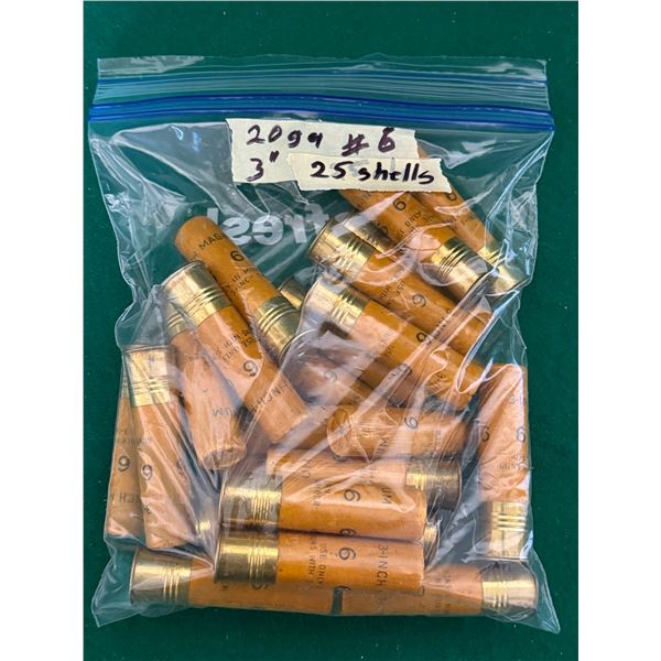 20 Ga 3" #6 Imperial Magnum Shells
