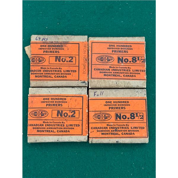 Canadian Industries Ltd. Improved Dominion Primers
