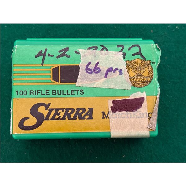Sierra 30 cal bullets 155 gr