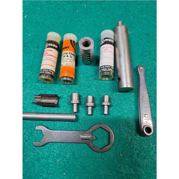 Lyman Lubrication & Sizer Dies and Mis. Reloading Tools
