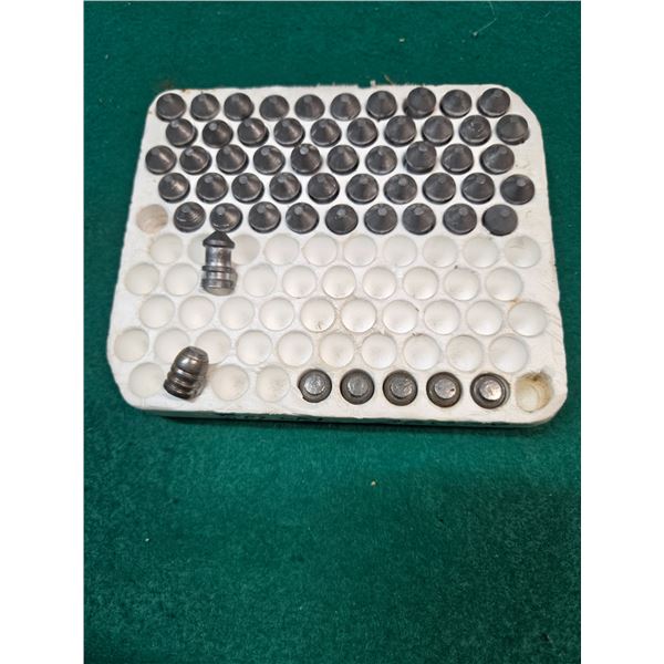 .50 Caliber 360gr Lead Projectiles.  56 Count