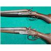 Image 3 : 2 Hammer 12g Double Barrel Shotguns J.Fry & Janssen &Sons PARTS GUNS