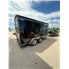 Image 1 : 2006 H&H Enclosed 16' Bumper Hitch Trailor Tandem 15" Tires Rear and Side Doors Have T.O.D.
