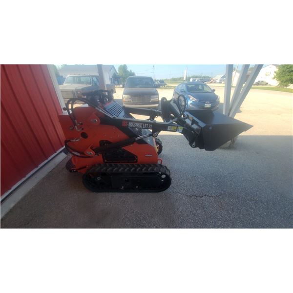2024 Mini AGT Industrial LRT23 Mini Skidsteer 23h.P. V-Twin Gas Engine AUX Hyd. Only 1 Hour