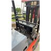 Image 9 : Toyota Gas Counterbalance Forklift with Overhead Guard( and Forks. Runs and Works.