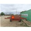 Image 10 : Horst Welding 32' 6-Wheel Hay Trailer, Steel Hay Rack, Spring-Over Rear Hitch, S/N 99416