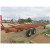 Image 11 : Horst Welding 32' 6-Wheel Hay Trailer, Steel Hay Rack, Spring-Over Rear Hitch, S/N 99416