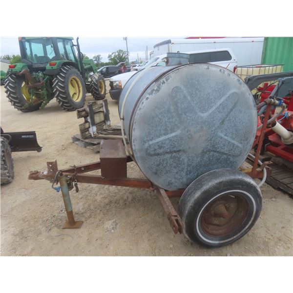 200-Gallon Water Tank Trailer, 2" Ball Hitch