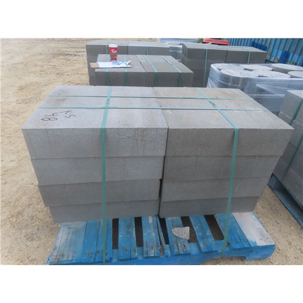 Foundation Stone, 24" × 24" × 6" – Qty 8