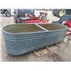 Image 3 : Steel Saddle Water Trough, 96" × 30" × 24"