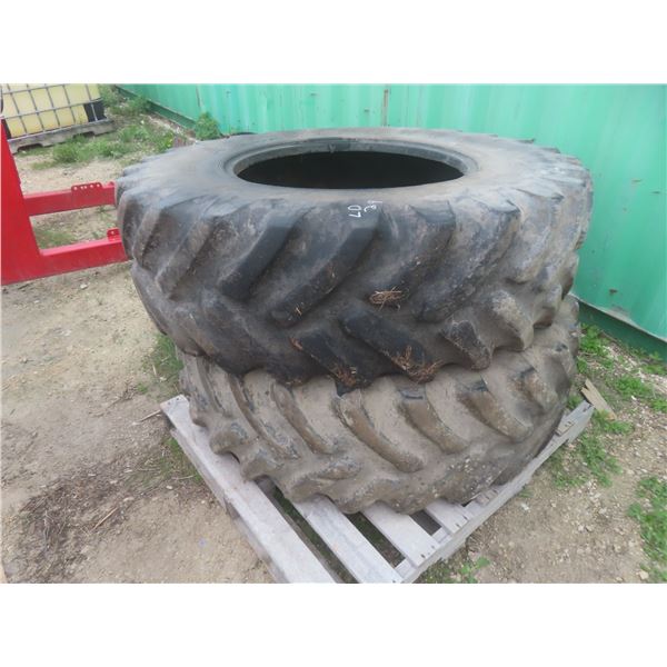 Used Rear Tractor Tires, Armstrong Hi-Traction 16.9 R28 – Qty 2