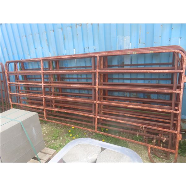 Metal Corral Panels, 12', 6-Bar – Qty 10