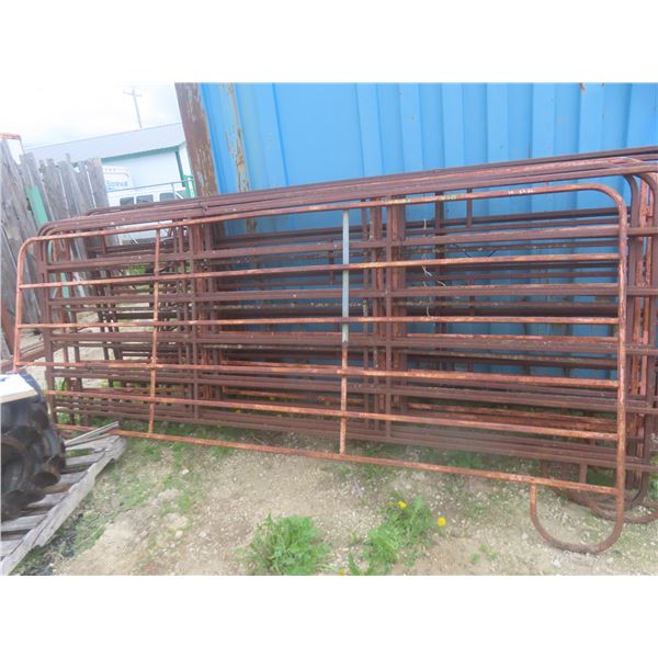 Metal Corral Panels, 12', 6-Bar – Qty 10