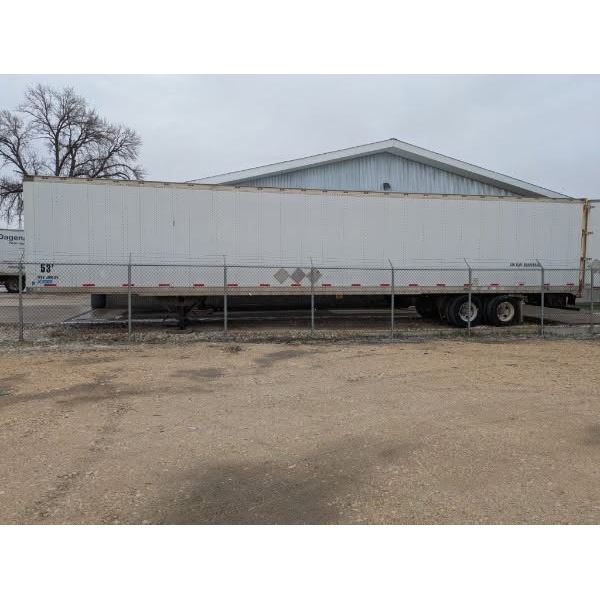 2005 Stoughton 53' Dry Van Trailer – Storage Use Only, No TOD