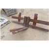 Image 1 : Heavy Duty Pallet Forks, Adjustible, Manual