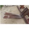 Image 3 : Heavy Duty Pallet Forks, Adjustible, Manual