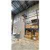 Image 1 : 2 SECTIONS OF BLUE PALLET RACKING, 3- 20' UPRIGHTS & 16- 8' SIDE RAILS
