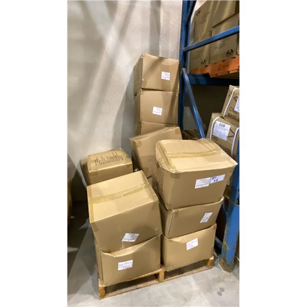 PALLET OF APPROX 17 CASES OF DISPOSABLE NON MEDICAL GLOVES APPROX 200 PC PER CASE, 100 PC PER UNIT