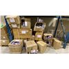 Image 1 : LARGE GROUP OF METAL CLAMPS. RUBBER BANDS, PLASTIC CABLE CLAMPS. METAL CLIPS & MEDIUM TEA LEAF