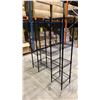 Image 3 : 12 BLACK METAL 4 TIER COMBINATION RACKS
