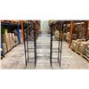 Image 1 : 9 BLACK METAL 4 TIER COMBINATION RACKS
