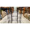 Image 1 : 9 BLACK METAL 4 TIER COMBINATION RACKS