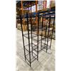 Image 3 : 9 BLACK METAL 4 TIER COMBINATION RACKS