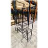 Image 2 : 9 BLACK METAL 4 TIER COMBINATION RACKS