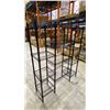 Image 3 : 9 BLACK METAL 4 TIER COMBINATION RACKS