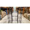 Image 1 : 9 BLACK METAL 4 TIER COMBINATION RACKS