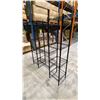 Image 2 : 9 BLACK METAL 4 TIER COMBINATION RACKS