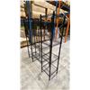 Image 2 : 9 BLACK METAL 4 TIER COMBINATION RACKS
