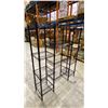 Image 3 : 9 BLACK METAL 4 TIER COMBINATION RACKS