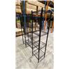 Image 2 : 7 BLACK METAL 4 TIER COMBINATION RACKS