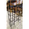 Image 3 : 7 BLACK METAL 4 TIER COMBINATION RACKS