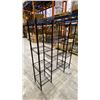 Image 3 : 9 BLACK METAL 4 TIER COMBINATION RACKS