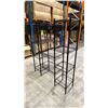 Image 2 : 9 BLACK METAL 4 TIER COMBINATION RACKS