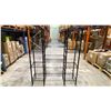 Image 1 : 9 BLACK METAL 4 TIER COMBINATION RACKS