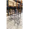 Image 2 : 9 BLACK METAL 4 TIER COMBINATION RACKS