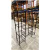 Image 3 : 9 BLACK METAL 4 TIER COMBINATION RACKS